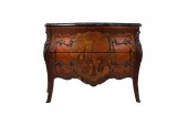 LOUIS XV STYLE MARQUETRY INLAI