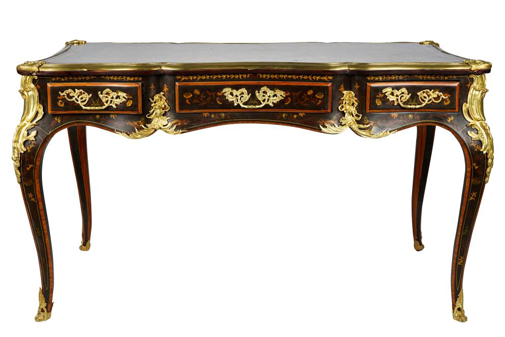 LOUIS XV STYLE MARQUETRY INLAID