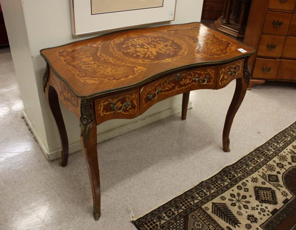 LOUIS XV STYLE MARQUETRY INLAID