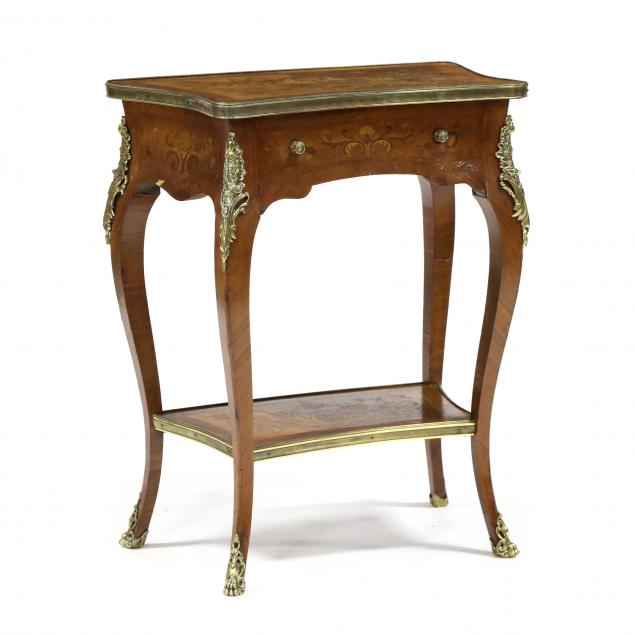 LOUIS XV STYLE MARQUETRY INLAID