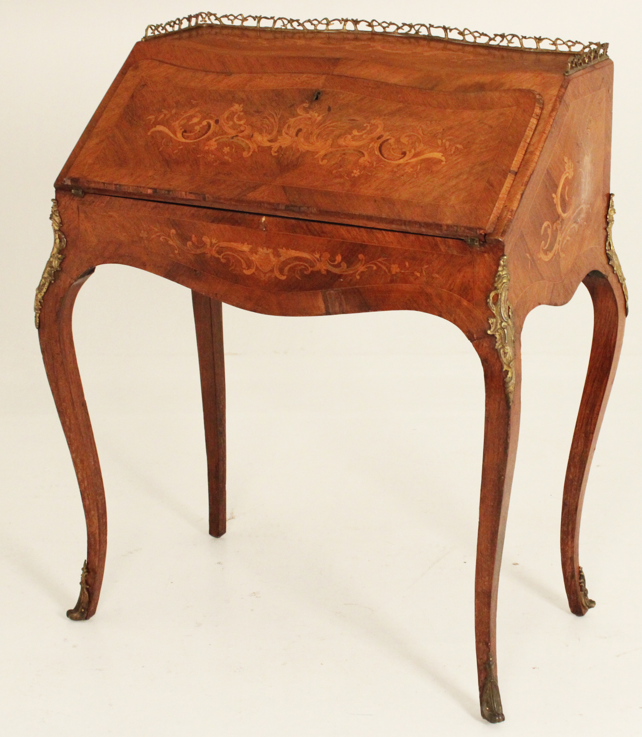 LOUIS XV STYLE MARQUETRY INLAID