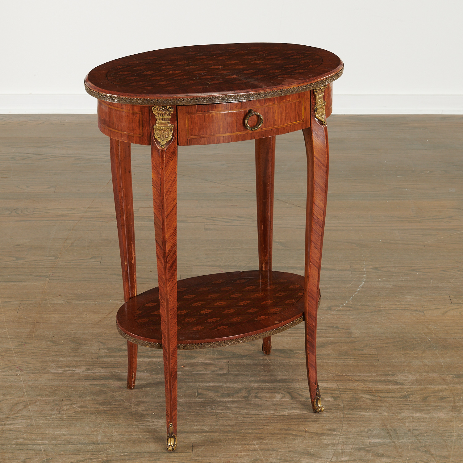 LOUIS XV STYLE MARQUETRY INLAID