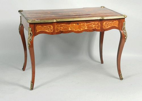 LOUIS XV STYLE MARQUETRY INLAID