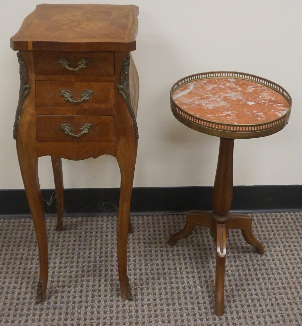 LOUIS XV STYLE MARQUETRY KINGWOOD