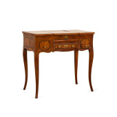 LOUIS XV STYLE MARQUETRY LADIE