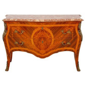 LOUIS XV STYLE MARQUETRY TWO D