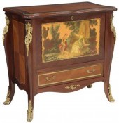 LOUIS XV STYLE MATCHED VENEER