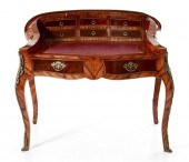 Louis XV style mixed-wood and