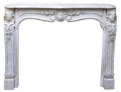 LOUIS XV STYLE MOTTLED MARBLE