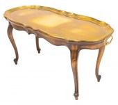 LOUIS XV STYLE OAK BUTLER TRAY