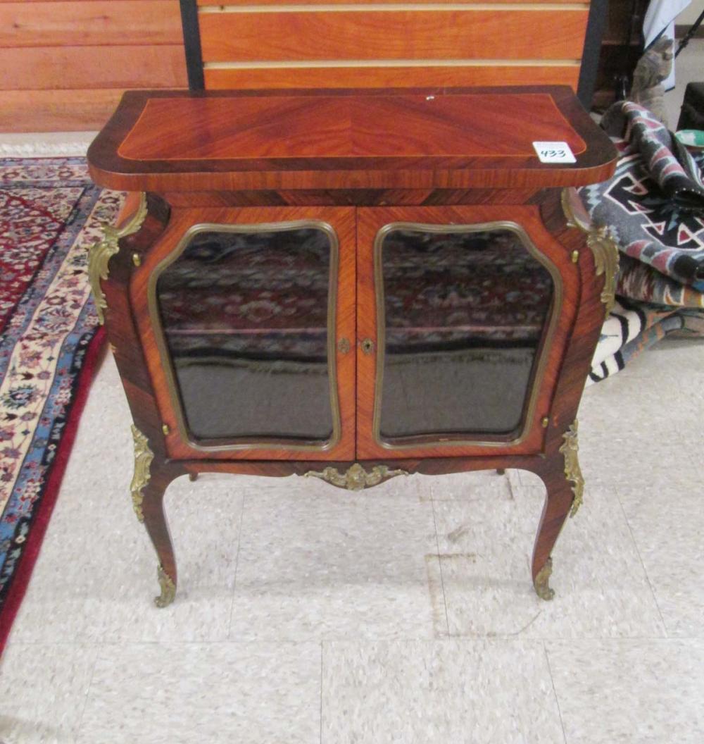 LOUIS XV STYLE ORMOLU MOUNTED