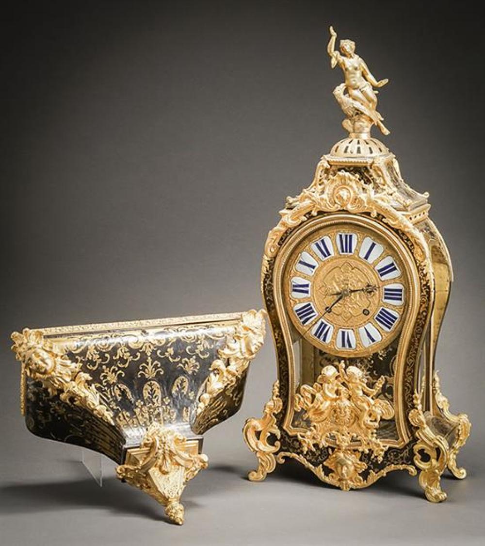 LOUIS XV STYLE ORMOLU MOUNTED