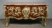 LOUIS XV STYLE ORMOLU MOUNTED