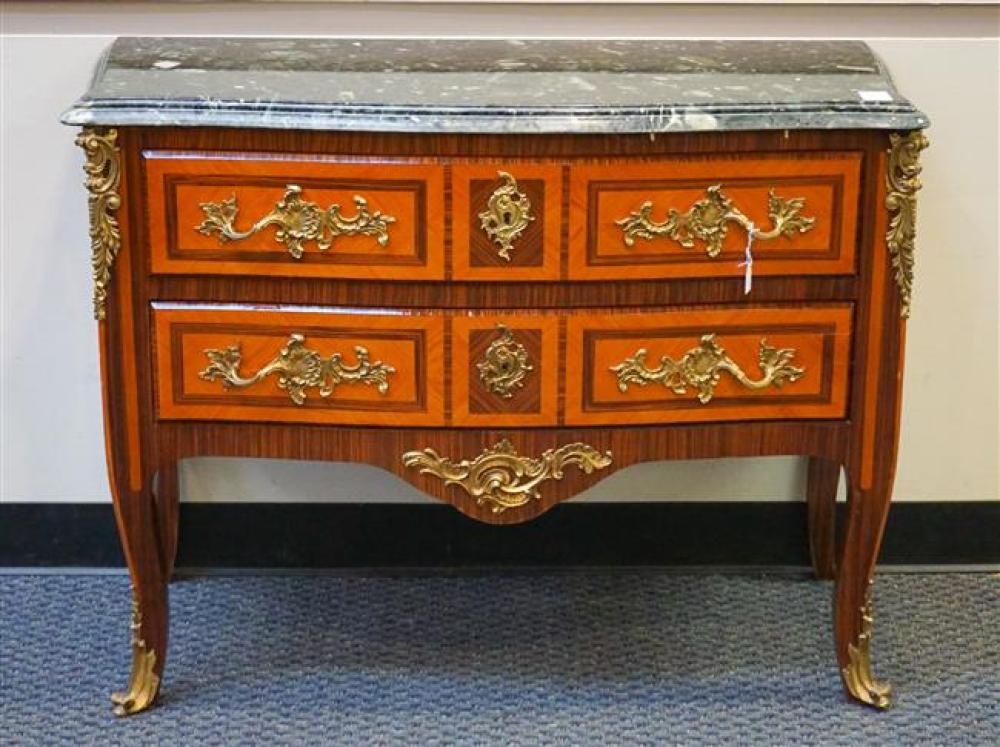 LOUIS XV STYLE ORMOLU MOUNTED