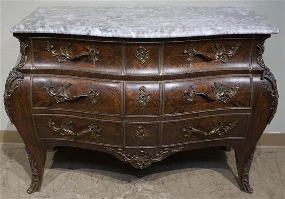 LOUIS XV STYLE ORMOLU MOUNTED