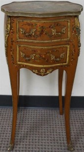 LOUIS XV STYLE ORMOLU MOUNTED