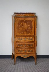 LOUIS XV STYLE ORMOLU MOUNTED