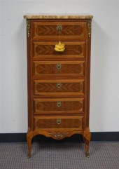 LOUIS XV STYLE ORMOLU MOUNTED