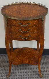 LOUIS XV STYLE ORMOLU MOUNTED