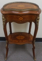 LOUIS XV STYLE ORMOLU MOUNTED