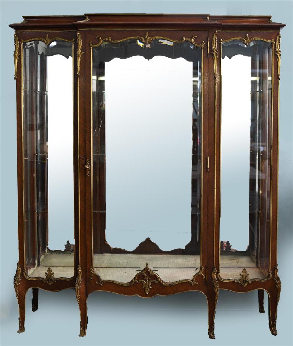 LOUIS XV STYLE ORMOLU MOUNTED