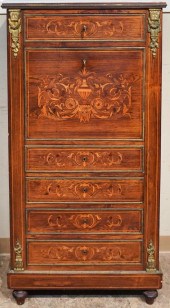 LOUIS XV STYLE ORMOLU MOUNTED
