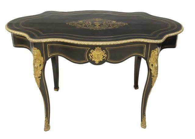 LOUIS XV STYLE ORMOLU MOUNTED
