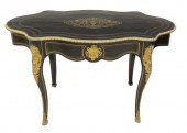 LOUIS XV STYLE ORMOLU MOUNTED