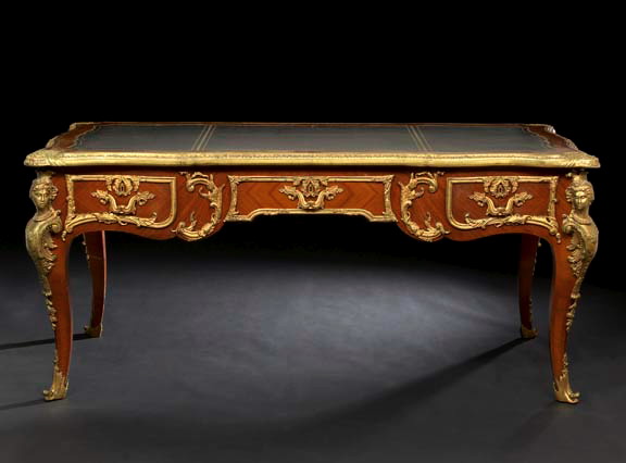 Louis XV-Style Ormolu-Mounted