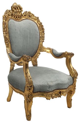 LOUIS XV STYLE ORMOLU-MOUNTED