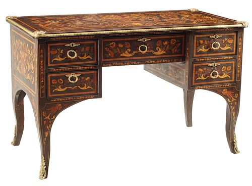 LOUIS XV STYLE ORMOLU-MOUNTED