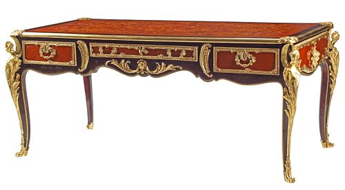LOUIS XV STYLE ORMOLU-MOUNTED