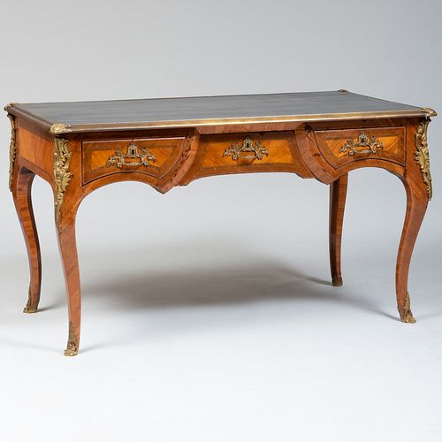 LOUIS XV STYLE ORMOLU-MOUNTED