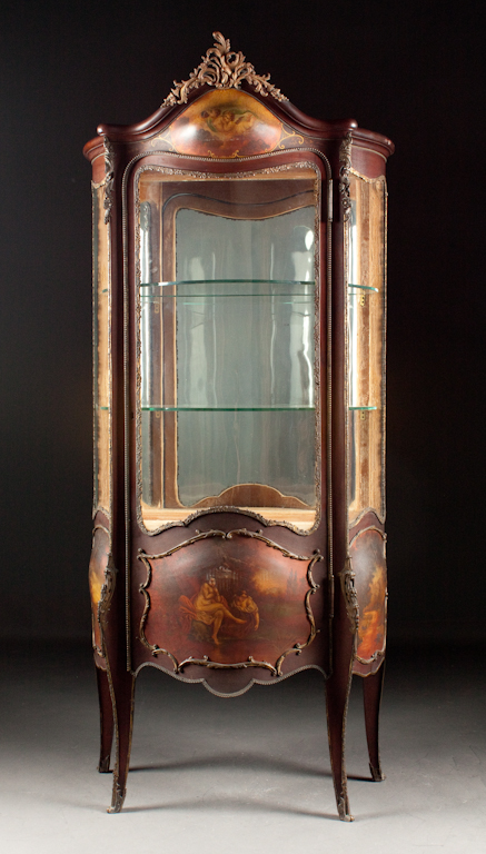 Louis XV style ormolu-mounted