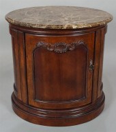 LOUIS XV STYLE OVAL CHERRYWOOD