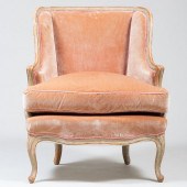 LOUIS XV STYLE PAINTED BERGÃ¨R