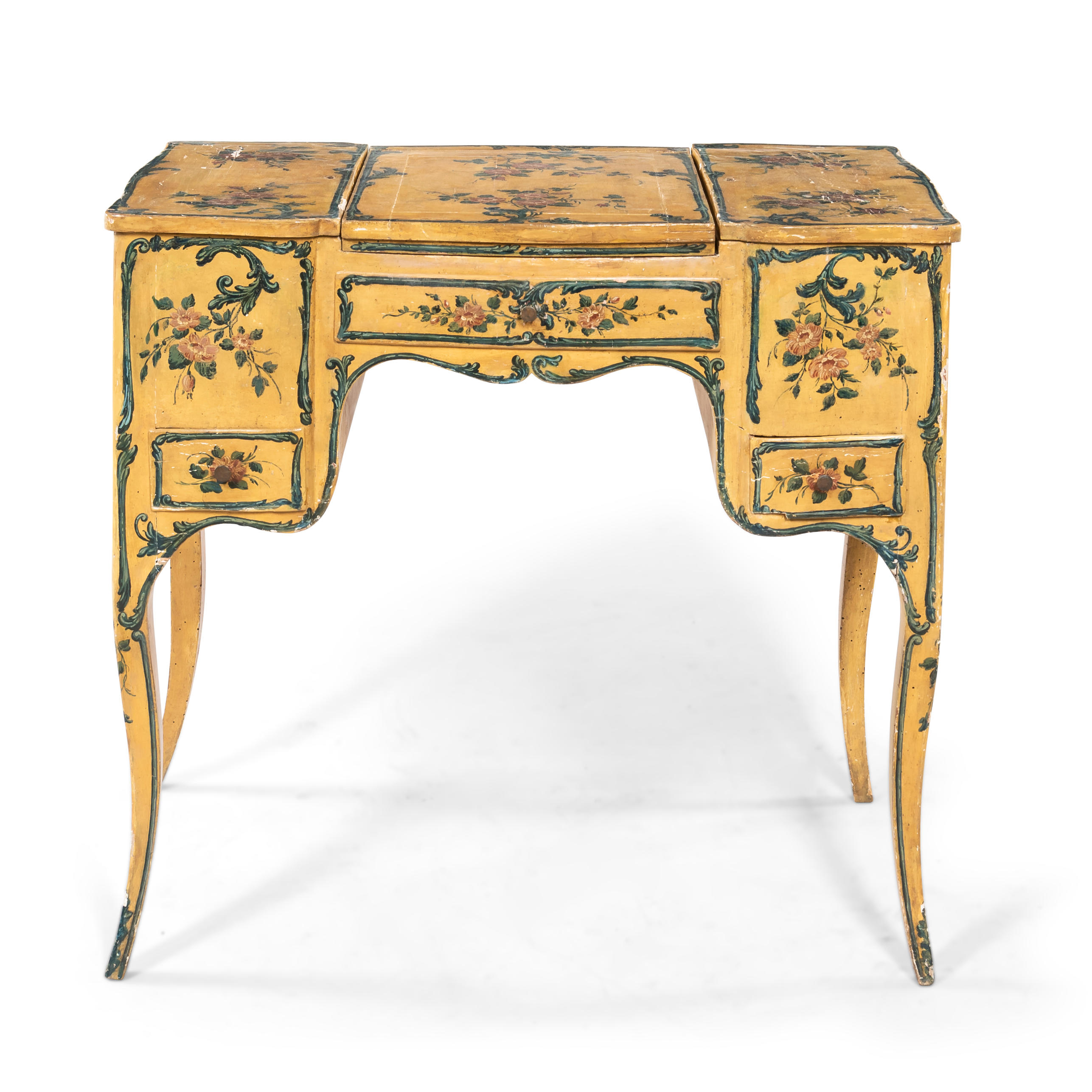 LOUIS XV STYLE PAINTED DRESSING