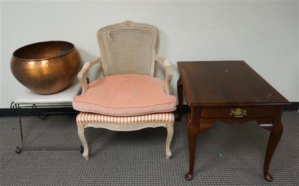 LOUIS XV STYLE PAINTED FRUITWOOD