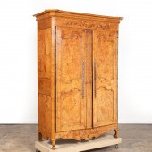 LOUIS XV STYLE PAINTED MANTEL