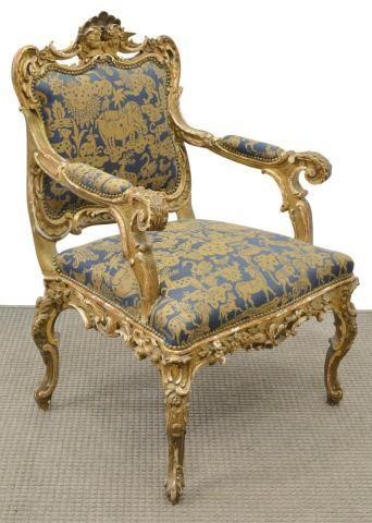 LOUIS XV STYLE PARCEL GILT