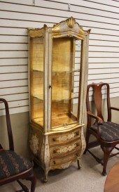 LOUIS XV STYLE PARCEL-GILT VIT