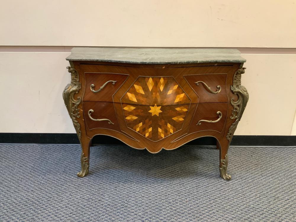 LOUIS XV STYLE PARQUETRY INLAID