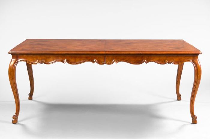 Louis XV-Style Parquetry-Inlaid