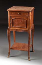 Louis XV style parquetry walnu