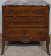 LOUIS XV STYLE PATINATED METAL