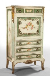 Louis XV-Style Polychromed Tal