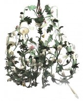 LOUIS XV STYLE PORCELAIN-MOUNT