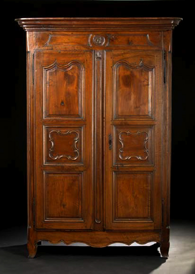Louis XV-Style Provincial Fruitwood