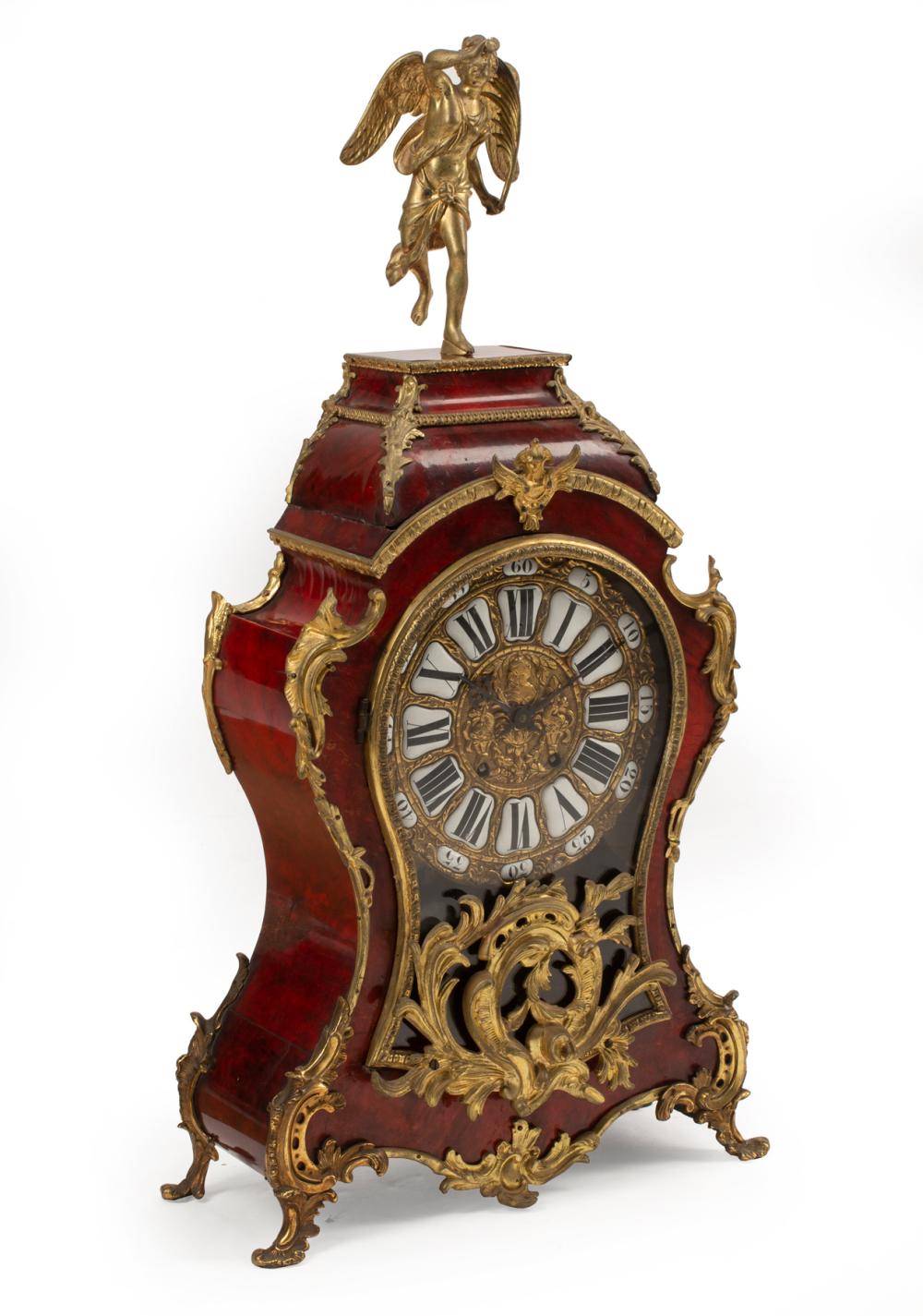 LOUIS XV-STYLE RED LACQUER