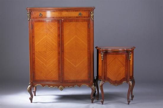 LOUIS XV STYLE ROSEWOOD INLAID